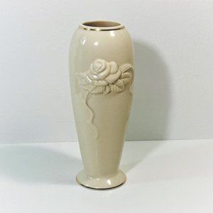 Vintage Lenox® Rose Blossom Vase 7.5" Tall